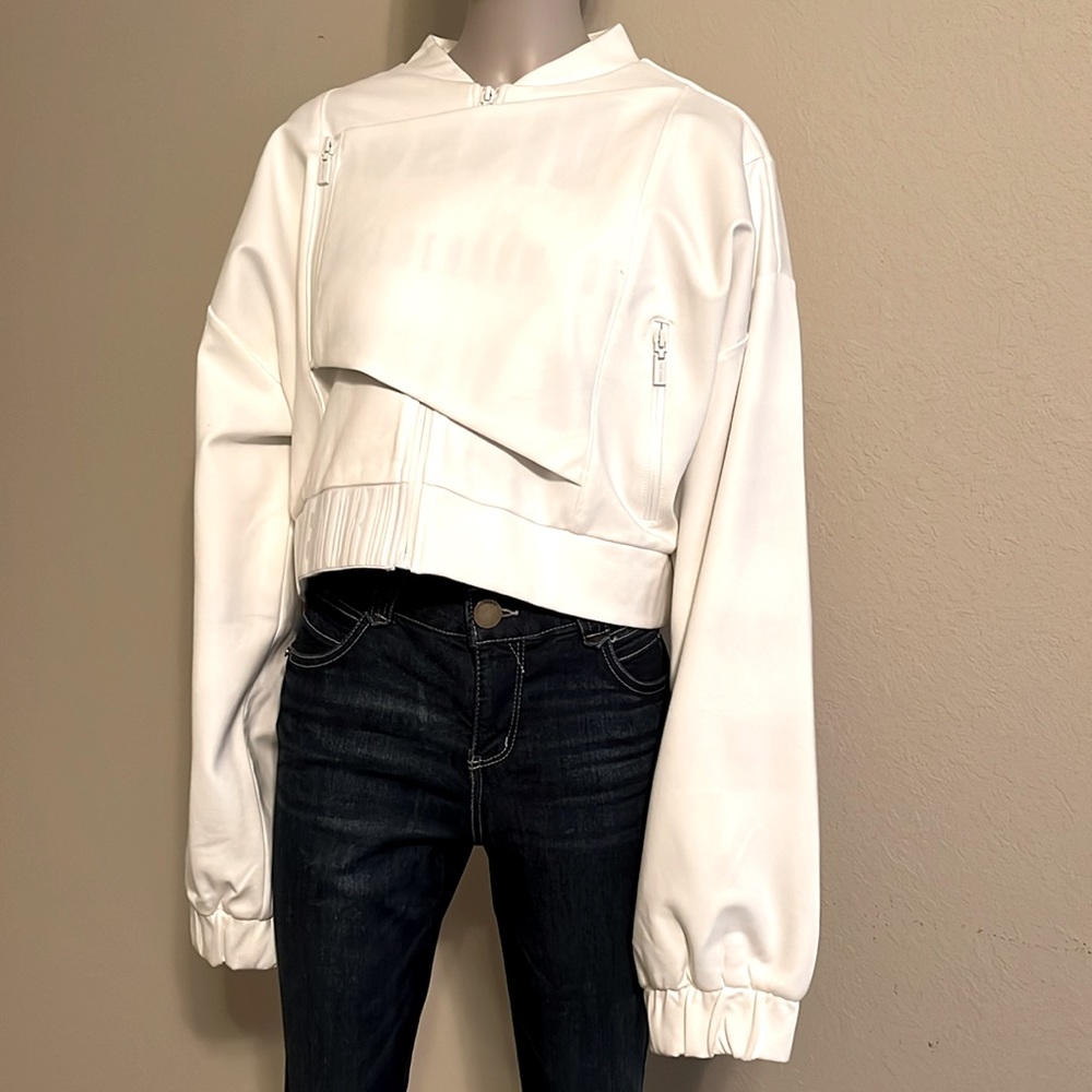 NWT Lime & Vine Black Bomber Jacket. - Picture 11 of 13